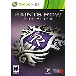 SAINTS ROW SR 3 THE THIRD XBOX 360 X360 - jeux video game-x