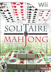 SOLITAIRE & MAHJONG NINTENDO WII - jeux video game-x