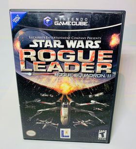 STAR WARS: ROGUE SQUADRON II - ROGUE LEADER NINTENDO GAMECUBE NGC - jeux video game-x