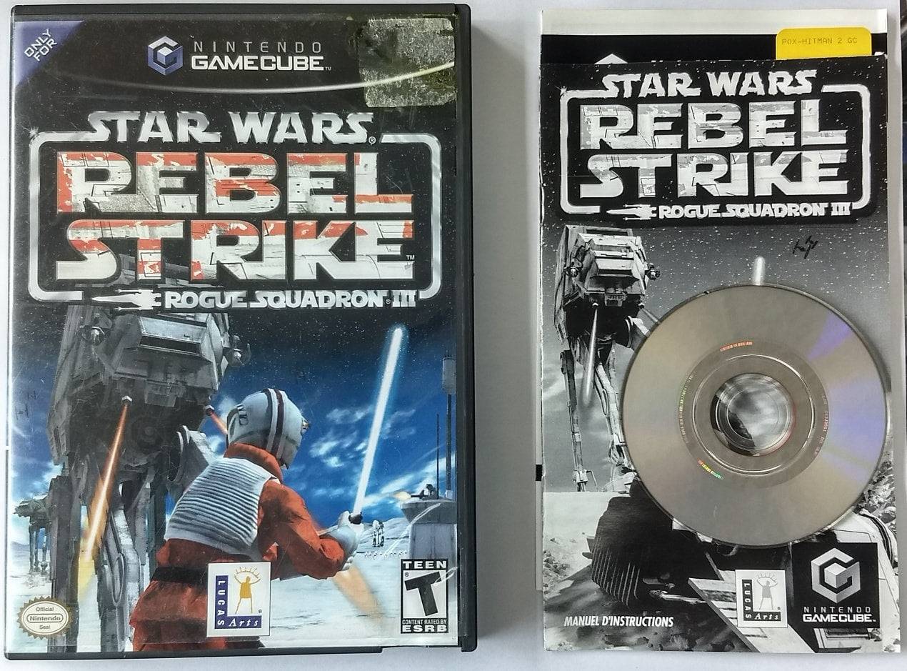 STAR WARS: ROGUE SQUADRON III - REBEL STRIKE (NINTENDO GAMECUBE NGC) - jeux video game-x