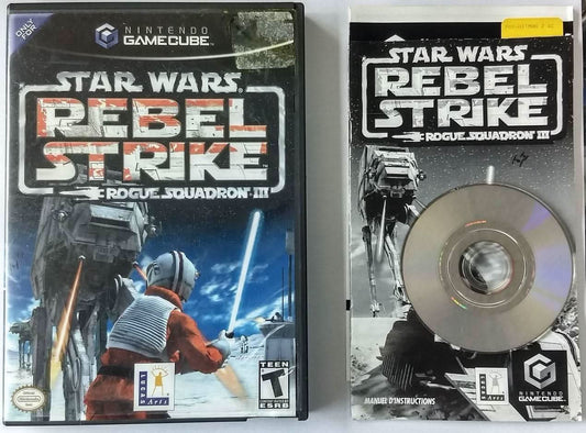 STAR WARS: ROGUE SQUADRON III - REBEL STRIKE (NINTENDO GAMECUBE NGC) - jeux video game-x