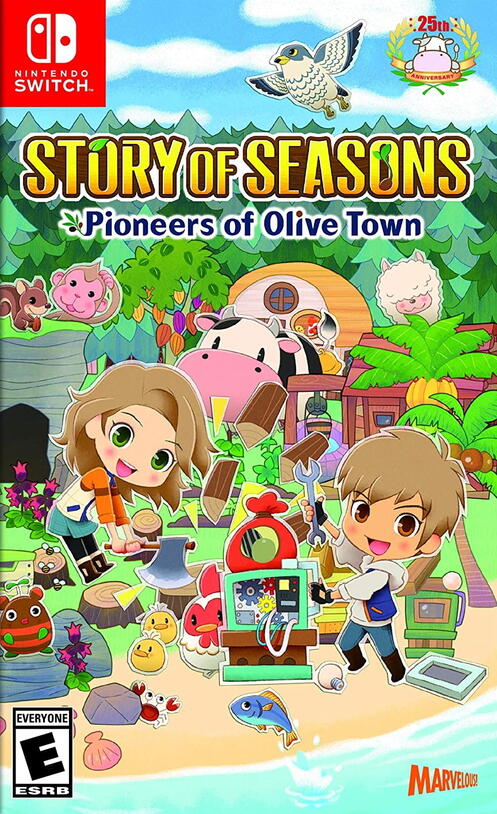 STORY OF SEASONS PIONEERS OF OLIVE TOWN (NINTENDO SWITCH) - jeux video game-x