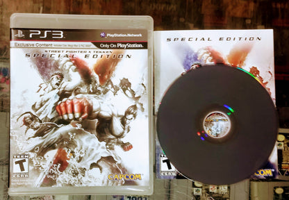 STREET FIGHTER X TEKKEN SPECIAL EDITION (PLAYSTATION 3 PS3) - jeux video game-x