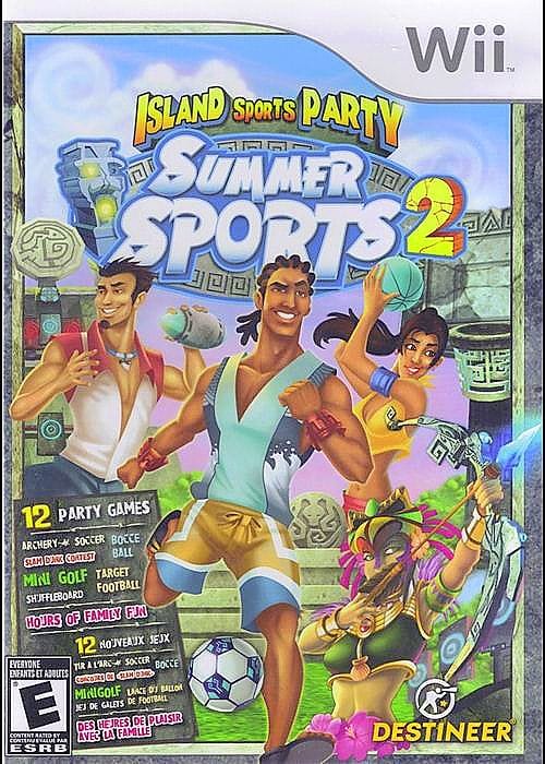 SUMMER SPORTS 2 ISLAND SPORTS PARTY NINTENDO WII - jeux video game-x