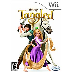 TANGLED NINTENDO WII - jeux video game-x