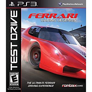 TEST DRIVE: FERRARI RACING LEGENDS  (PLAYSTATION 3 PS3) - jeux video game-x