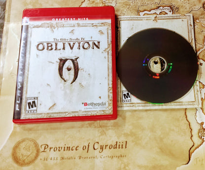 THE ELDER SCROLLS IV 4 : OBLIVION GREATEST HITS (PLAYSTATION 3 PS3) - jeux video game-x