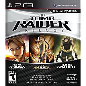THE TOMB RAIDER TRILOGY (PLAYSTATION 3 PS3) - jeux video game-x