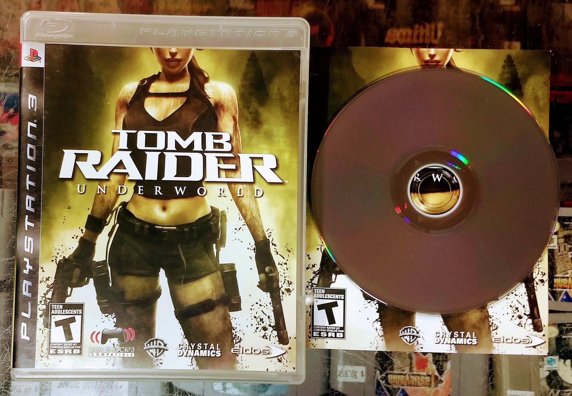 TOMB RAIDER UNDERWORLD PLAYSTATION 3 PS3 - jeux video game-x