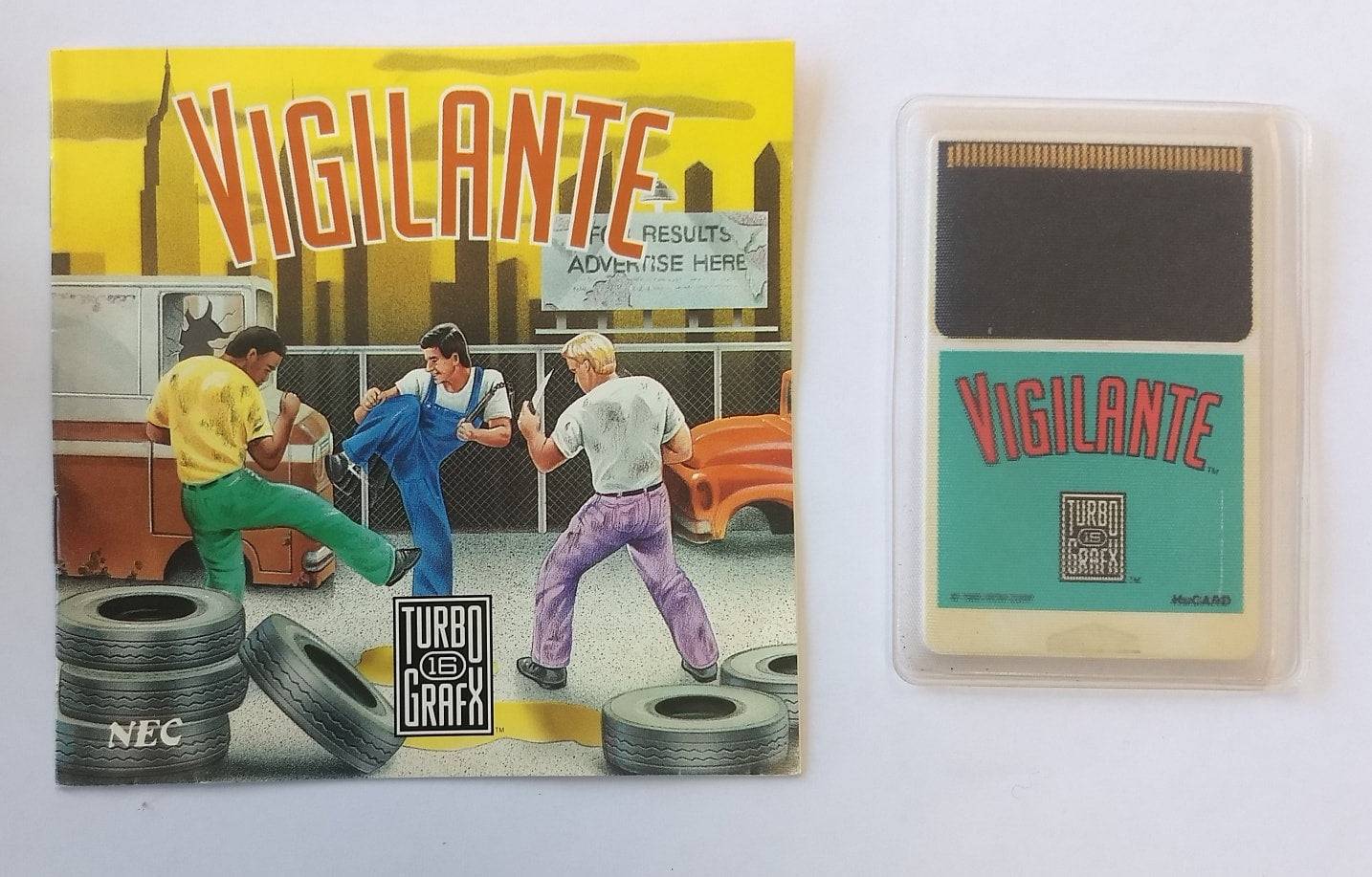 VIGILANTE TURBOGRAFX16 TG16 - jeux video game-x