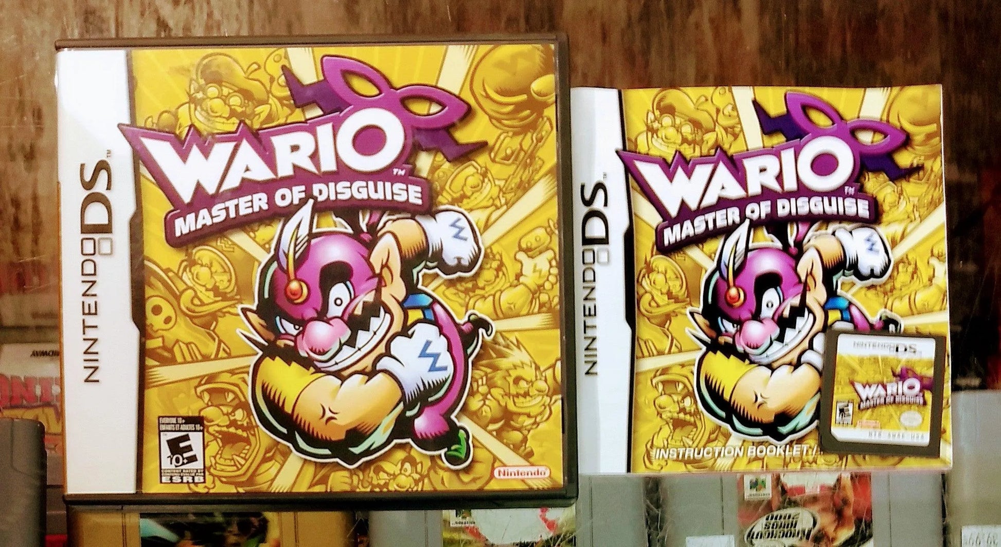 WARIO MASTER OF DISGUISE NINTENDO DS | jeux video game-x