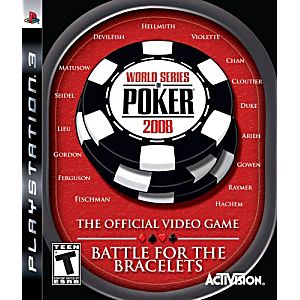 WORLD SERIES OF POKER 2008 (PLAYSTATION 3 PS3) - jeux video game-x