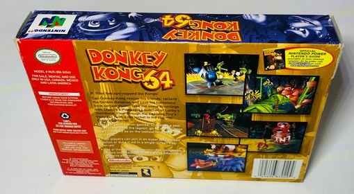 DONKEY KONG 64 EN BOITE NINTENDO 64 N64 - jeux video game-x
