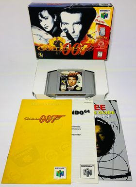 007 GOLDENEYE EN BOITE NINTENDO 64 N64 - jeux video game-x