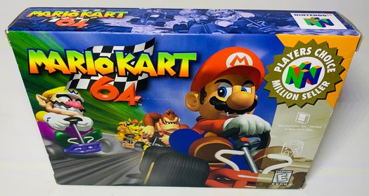 MARIO KART 64 PLAYERS CHOICE EN BOITE NINTENDO 64 - jeux video game-x