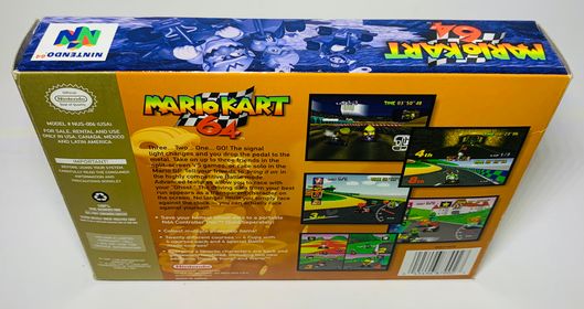 MARIO KART 64 PLAYERS CHOICE EN BOITE NINTENDO 64 - jeux video game-x