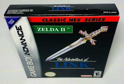 THE LEGEND OF ZELDA II 2 THE ADVENTURE OF LINK CLASSIC NES SERIES EN BOITE GAME BOY ADVANCE GBA - jeux video game-x