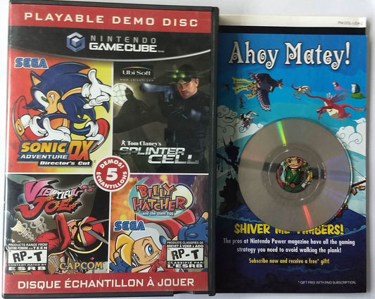 NINTENDO GAMECUBE PREVIEW DISC VOLUME 5 (NINTENDO GAMECUBE NGC) - jeux video game-x