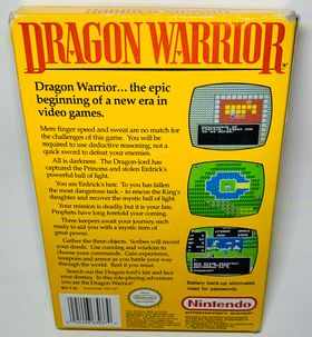 DRAGON WARRIOR EN BOITE NINTENDO NES - jeux video game-x