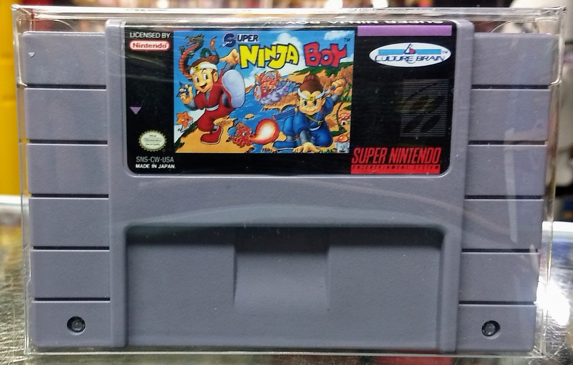 SUPER NINJA BOY (SUPER NINTENDO SNES) - jeux video game-x