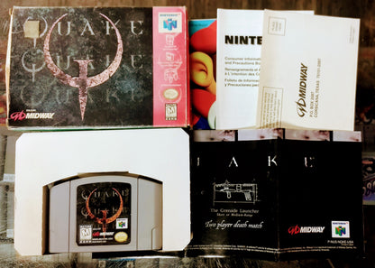 QUAKE EN BOITE (NINTENDO 64 N64) - jeux video game-x