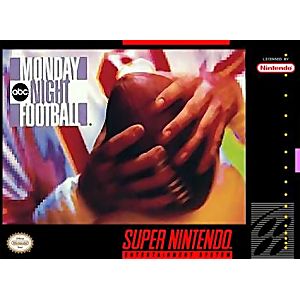 ABC MONDAY NIGHT FOOTBALL (SUPER NINTENDO SNES) - jeux video game-x