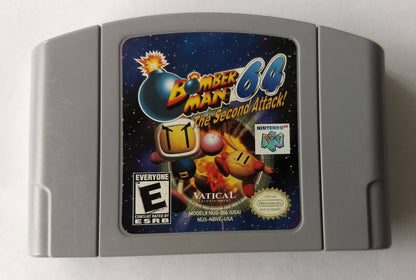 BOMBERMAN 64 SECOND ATTACK (NINTENDO 64 N64) - jeux video game-x