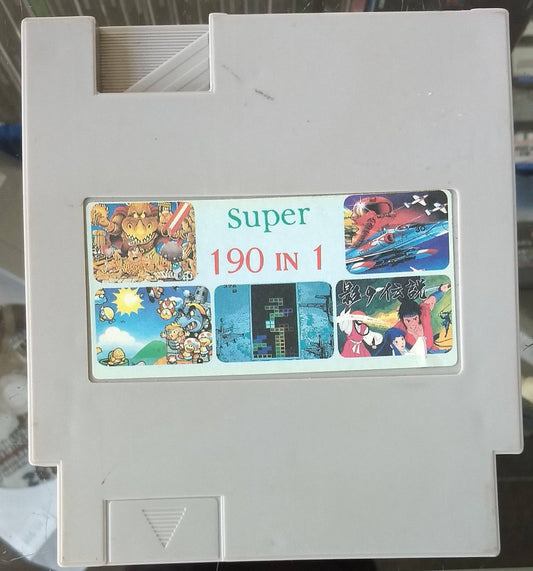 SUPER 190 IN 1 (NINTENDO NES) - jeux video game-x