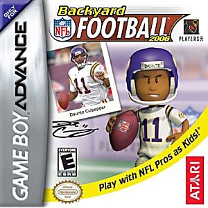 BACKYARD SPORTS FOOTBALL 2006 NFL (GAME BOY ADVANCE GBA) - jeux video game-x