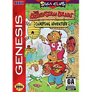 BERENSTAIN BEARS CAMPING ADVENTURE SEGA GENESIS SG - jeux video game-x