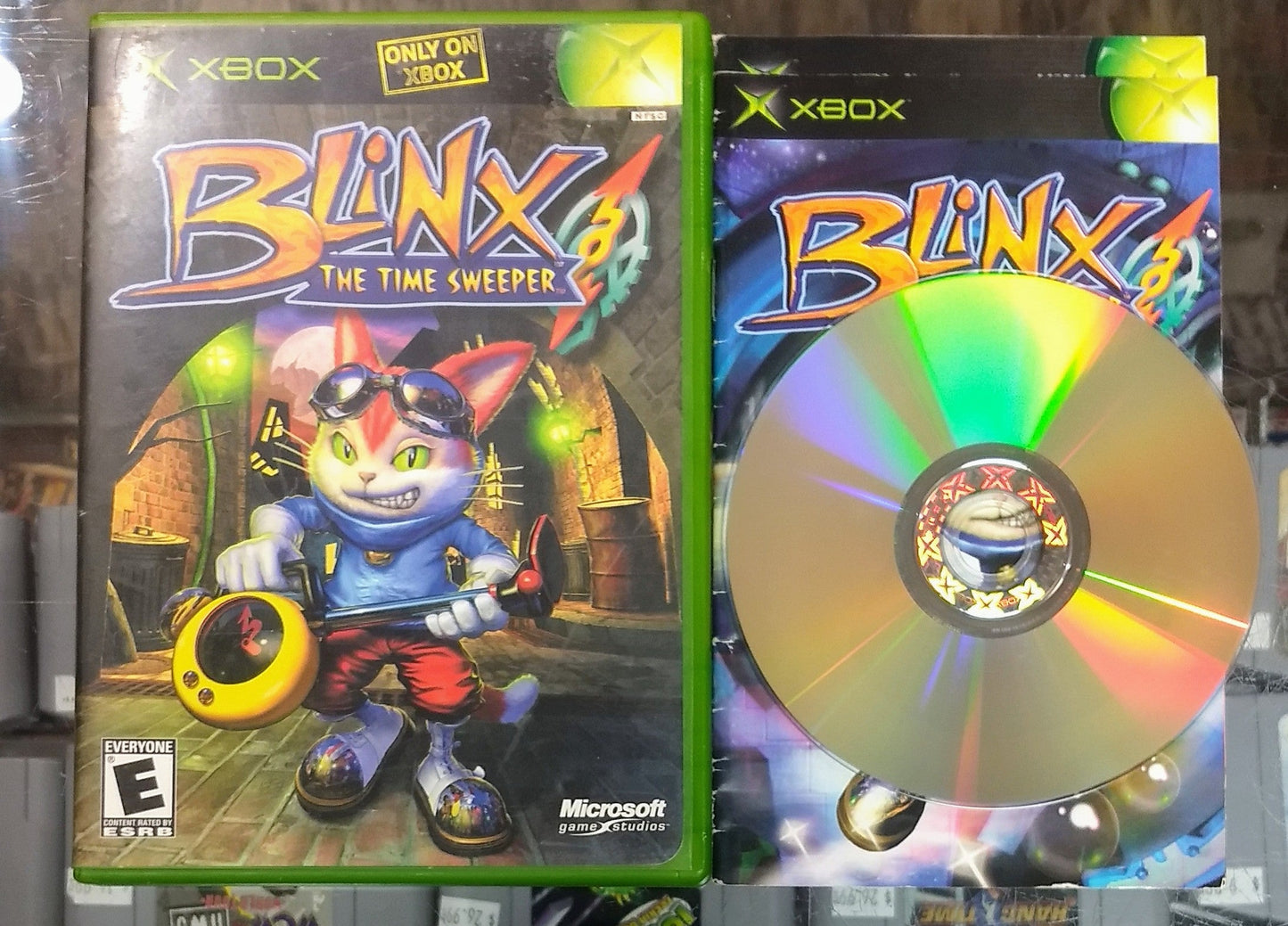 BLINX THE TIME SWEEPER (XBOX) - jeux video game-x
