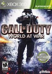 CALL OF DUTY WORLD AT WAR PLATINUM HITS (XBOX 360 X360) - jeux video game-x