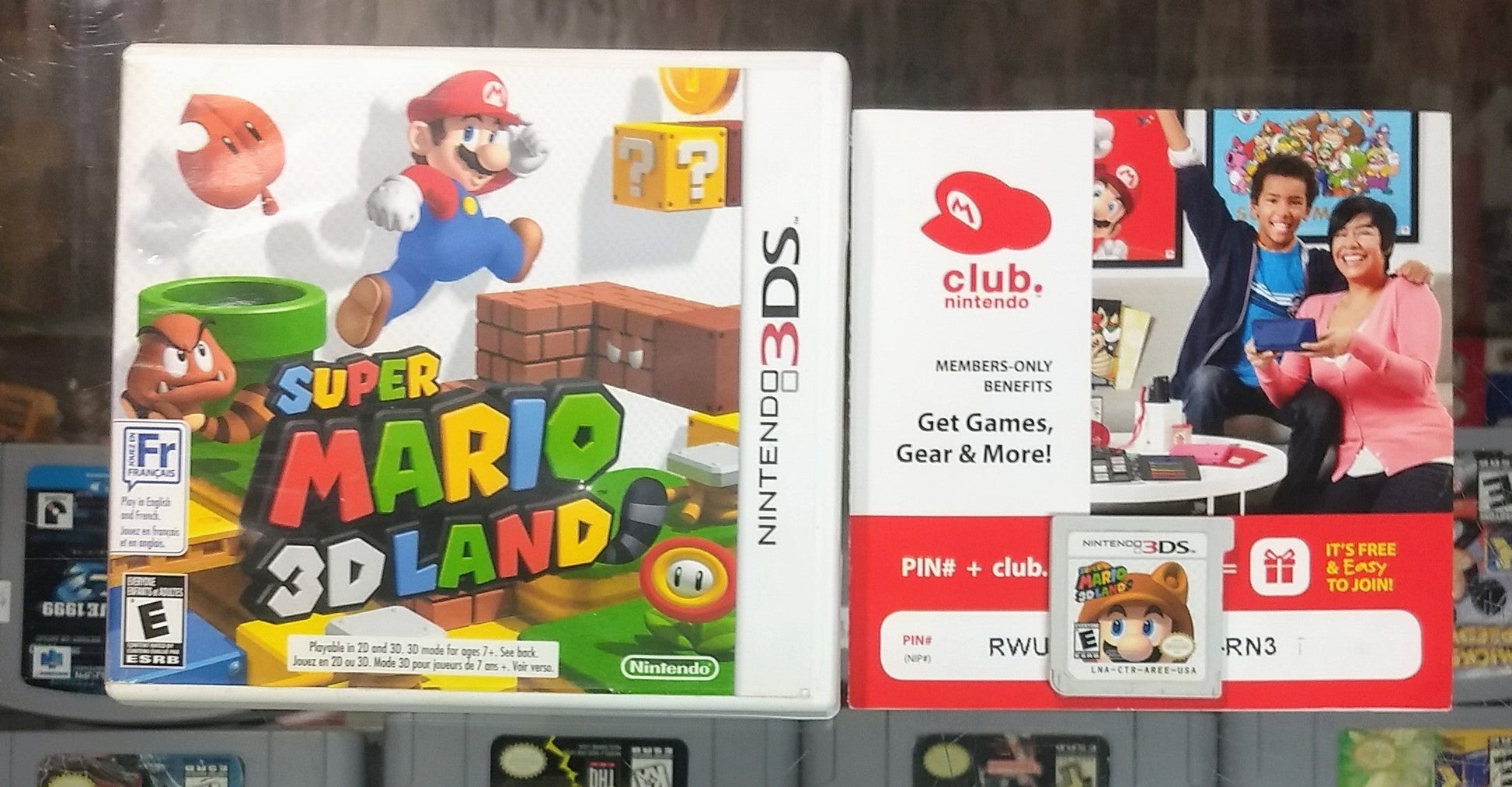 SUPER MARIO 3D LAND NINTENDO 3DS - jeux video game-x