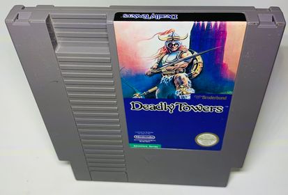 DEADLY TOWERS NINTENDO NES - jeux video game-x