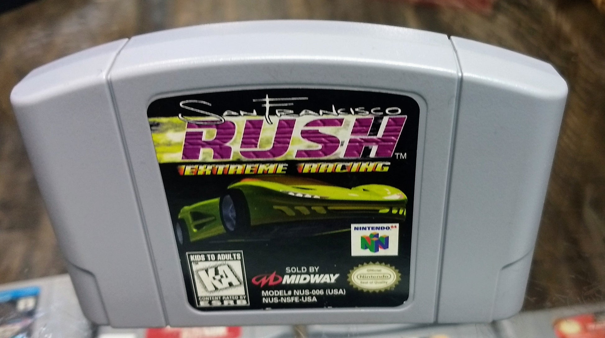 SAN FRANCISCO RUSH (NINTENDO 64 N64) - jeux video game-x