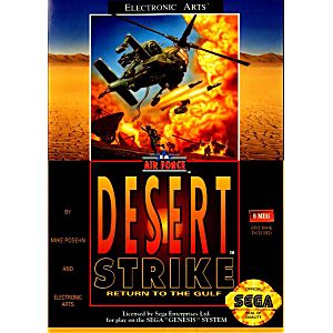DESERT STRIKE RETURN TO THE GULF (SEGA GENESIS SG) - jeux video game-x