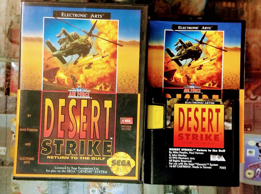 DESERT STRIKE RETURN TO THE GULF SEGA GENESIS SG - jeux video game-x