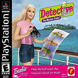 DETECTIVE BARBIE THE MYSTERY CRUISE (PLAYSTATION PS1) - jeux video game-x