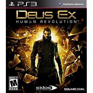 DEUS EX: HUMAN REVOLUTION (PLAYSTATION 3 PS3) - jeux video game-x