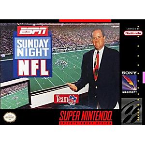 ESPN SUNDAY NIGHT NFL SUPER NINTENDO SNES - jeux video game-x
