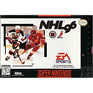 NHL 96 SUPER NINTENDO SNES - jeux video game-x