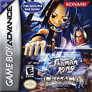 SHAMAN KING LEGACY OF THE SPIRITS SPRINTING WOLF (GAME BOY ADVANCE GBA) - jeux video game-x