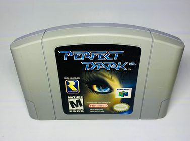 PERFECT DARK NINTENDO 64 N64 - jeux video game-x