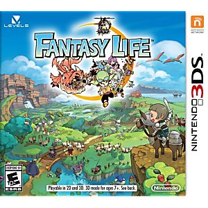 FANTASY LIFE (NINTENDO 3DS) - jeux video game-x