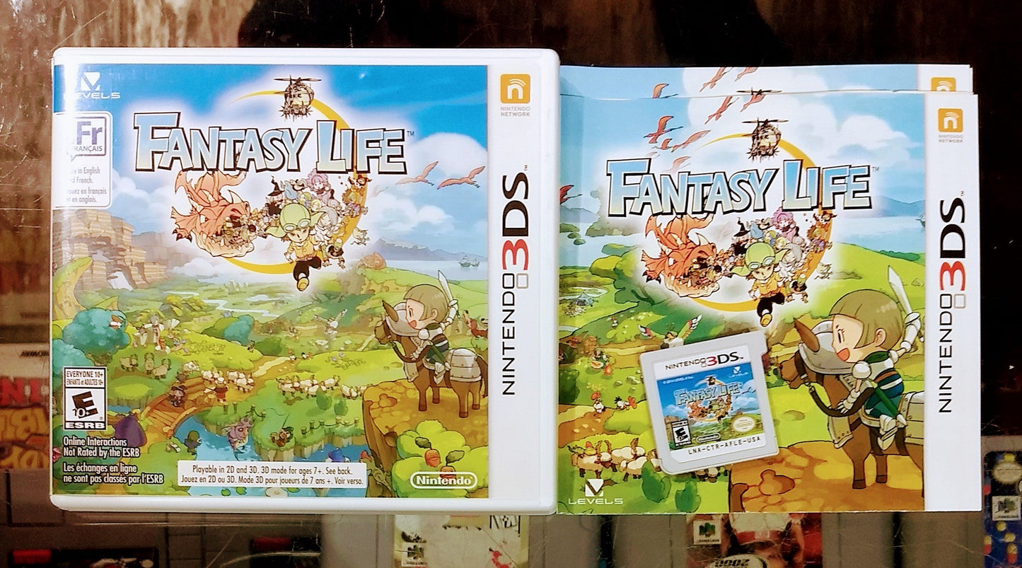 FANTASY LIFE (NINTENDO 3DS) - jeux video game-x