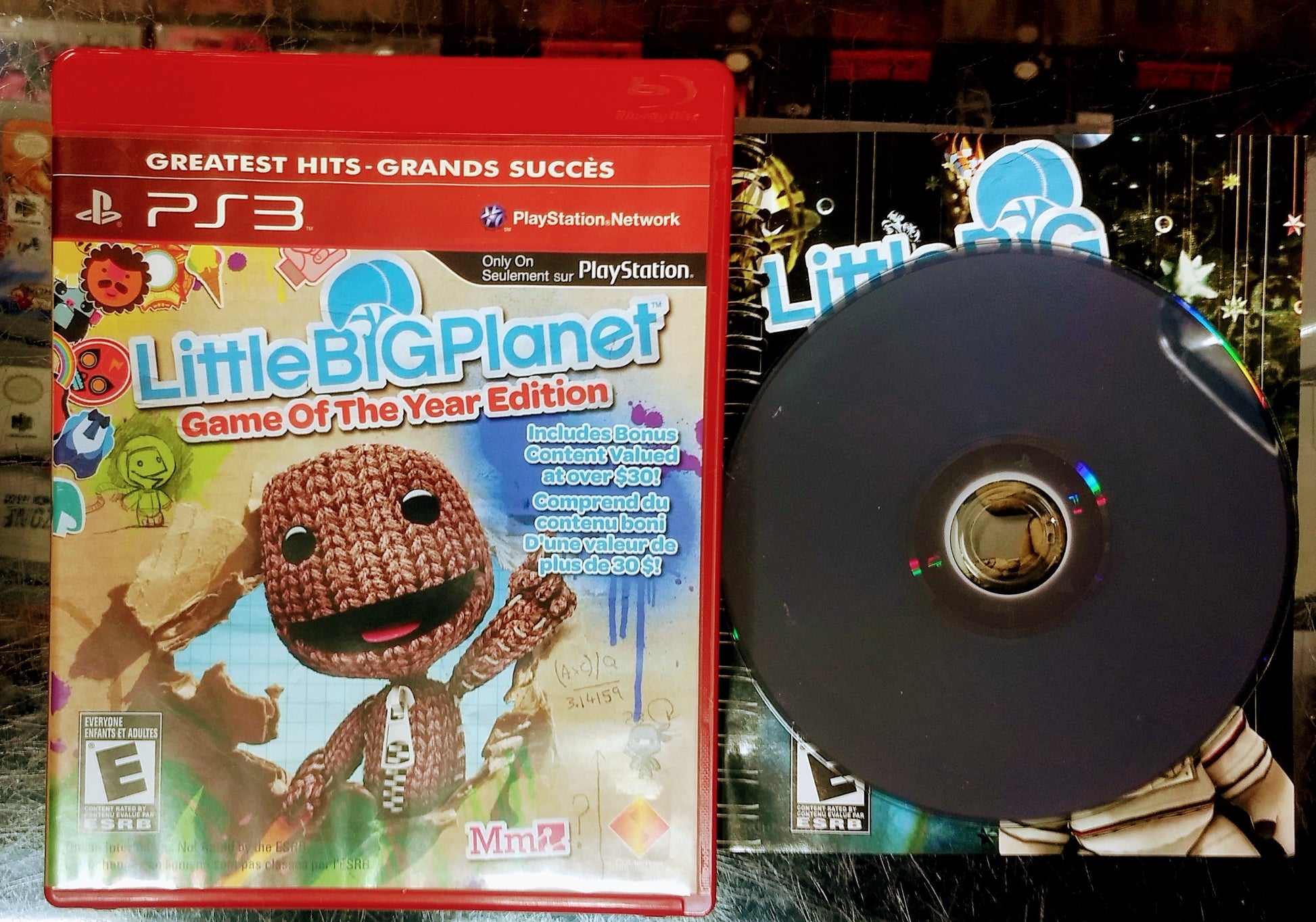 LITTLE BIG PLANET GREATEST HITS GAME OF THE YEAR GOTY PLAYSTATION 3 PS3