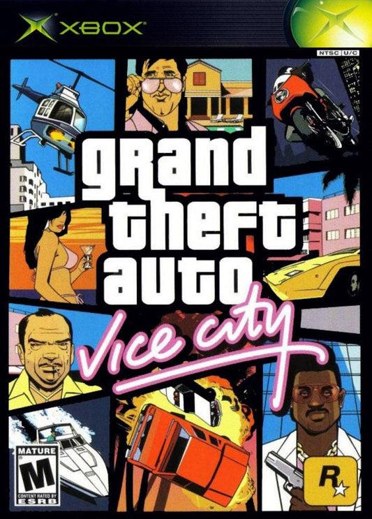GRAND THEFT AUTO GTA VICE CITY XBOX - jeux video game-x