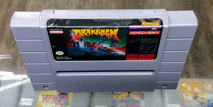 DRAKKHEN (SUPER NINTENDO SNES) - jeux video game-x