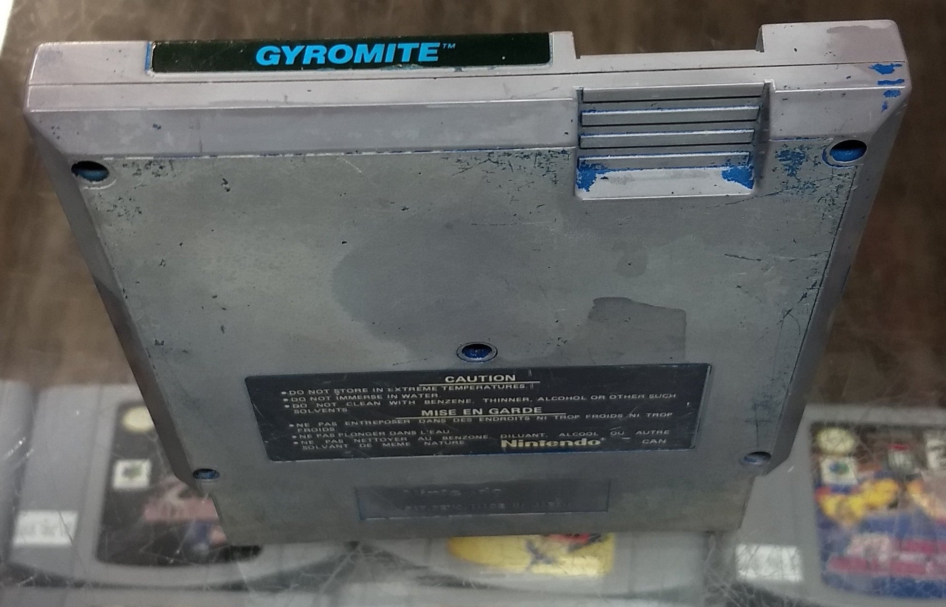 GYROMITE NINTENDO NES - jeux video game-x