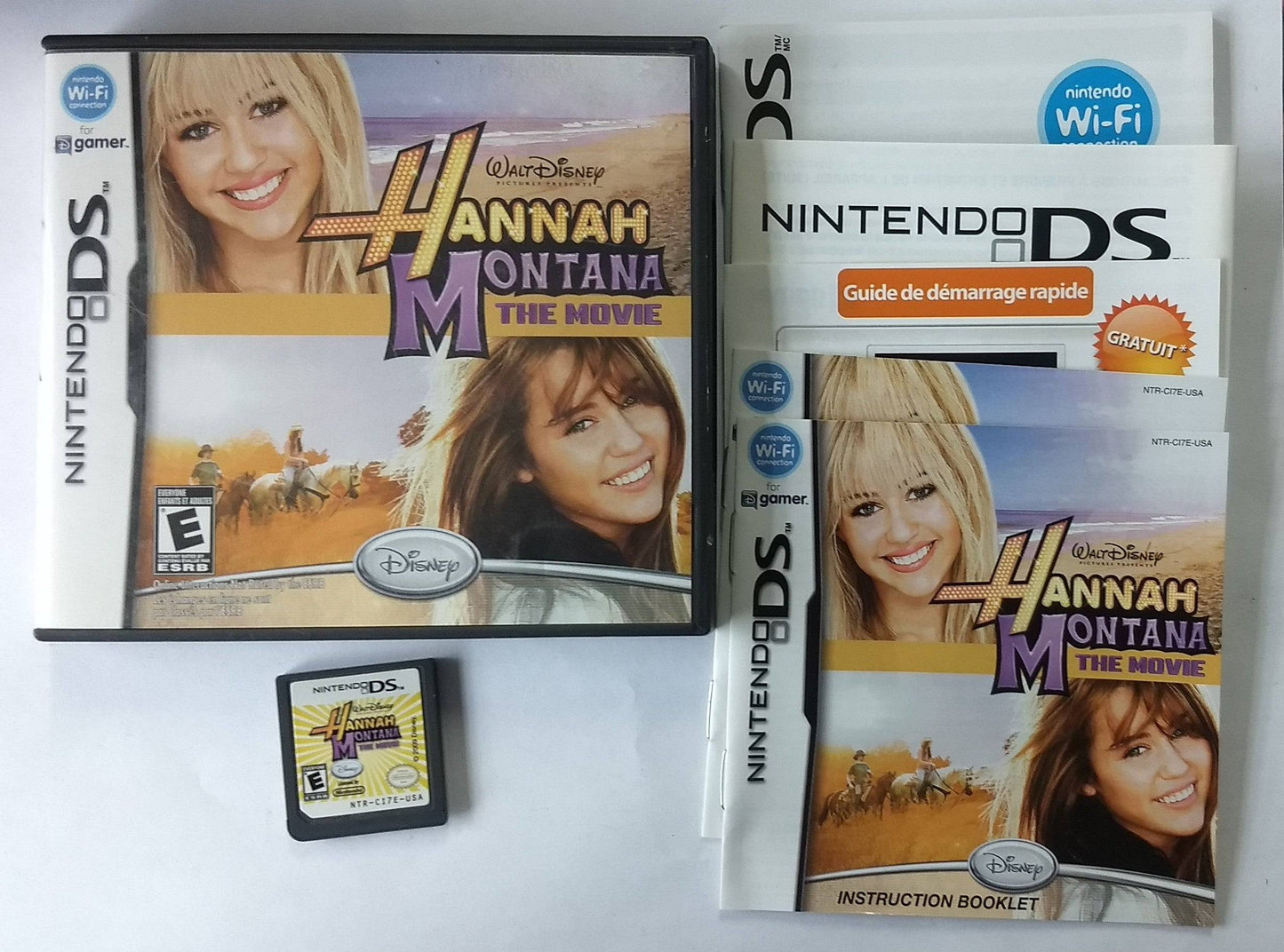 HANNAH MONTANA: THE MOVIE NINTENDO DS - jeux video game-x